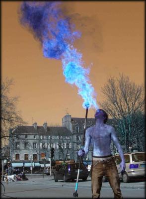 cracheur de feu
