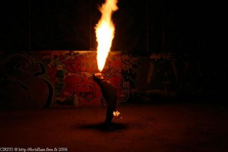 cracheur de feu