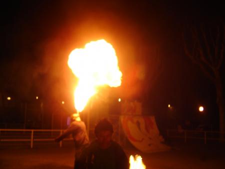 cracheur de feu